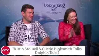 Austin Stowell & Austin Highsmith Talk DOLPHIN TALE 2 With AMC