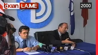 Partia Demokratike akuza ndaj ministrit te Rendit Spartak Poci (8 Gusht 2000)