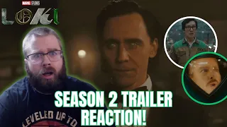 Marvel Studios’ Loki Season 2 | Official Trailer REACTION!!!