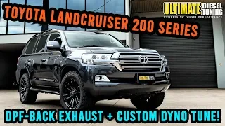 Toyota LandCruiser 200 Series 2019 BRAND NEW! Exhaust & custom dyno tune!