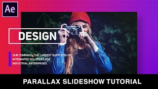 Create Parallax Slideshow in After Effects - Complete After Effects Tutorial