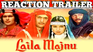 Laila Majnu 1976||Rishi Kapoor|Ranjeeta Kaur||Reaction Trailer||Full Romantic Hindi Drama Movie