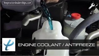 How to Check or Refill Engine Coolant/Antifreeze - Types of Coolants