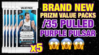 *☝🏼🤓 PURPLE PULSAR /35 HIT! 2023-2024 PRIZM BASKETBALL VALUE PACKS REVIEW