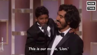 This Little Actor Stole The Show At Golden Globes