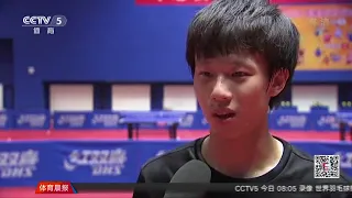 (Eng Sub) Fan Zhendong Leads 4 Newcomers at 2018 Asian Games -- CCTV 5