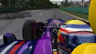 Grand Prix 4 - Mark Webber - Albert Park Circuit - 2013 - Onboard Lap