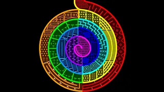 The Rainbow Spiral! - Marble Race In Algodoo