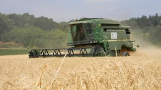 jarní ječmen - John Deere 2264 HM , Škoda Liaz,Zetor ZTS 16245 *HD*