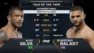 Alex Silva vs. Gustavo Balart | ONE Championship Full Fight
