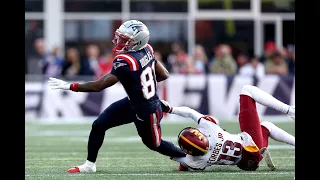 Demario Douglas - Highlights - New England Patriots vs Washington Commanders - NFL Week 9 2023