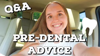 Answering YOUR Pre-Dental Questions - Scholarships, DAT, Secondary Essays & more! (Q&A pt 1)