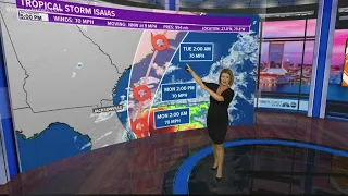 Tracking Isaías: Storm forecast to pass off the coast of Jacksonville midday Monday