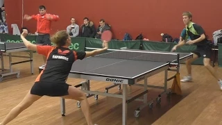 Андрей БУКИН - Ольга БАРАНОВА, Настольный теннис, Table Tennis