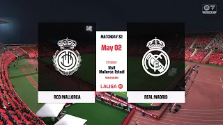 EA SPORTS FC 24 Gameplay - RDC Mallorca vs. Real Madrid