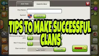 Tips To Make Successful Clan In Clash Of Clans