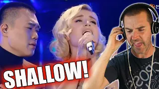 ''SHALLOW'' Polina Gagarina & Geng Sihan REACTION! (Singer 2019 EP13)