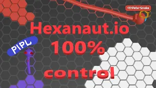 Become a Hexanaut.io Legend: Command the Map with 100% Control