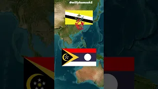 Menggabungkan Bendera Anggota Asean