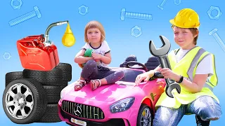 Ich heiße Bianca. Spielspaß mit tollen Autos. Lustiges Familien Video auf Deutsch