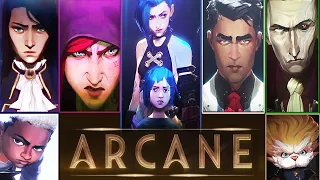 БИОГРАФИИ ПЕРСОНАЖЕЙ ARCANE: ДЖИНКС, ВАЙ, КЕЙТЛИН, ЭККО, ДЖЕЙС, ВИКТОР ХЕЙМЕРДИНГЕР + синематики лол