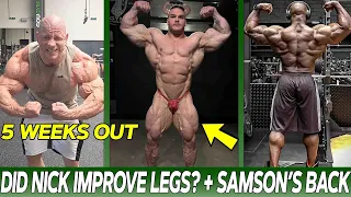 Nick Walker Update - Are LEGS Better? + Samson Dauda's Back Gains! + Michal Krizo 5 Weeks Out + MORE