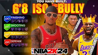 94 DUNK + 92 MID + 91 3PT POINT GUARD BUILD CAN DO EVERYTHING! BEST BUILD IN NBA2K24