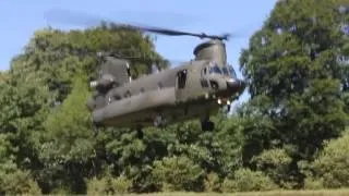 RAF Chinooks in a wood!