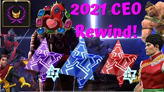 Lagacy's Mythical 2021 CEO Rewind! Best Epic&Salty Moments! WARNING:  Insane Crystal Luck! - MCOC