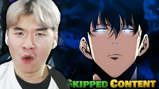 Reacting to AniNews' SOLO LEVELING Cut Content - SUNG JIN WOO vs. KANG & The RUTHLESS Scene