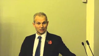 Europe minister David Lidington at Mile End Institute's “Britain and Europe" conference