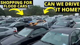 WE SHOP AND BUY FLOOD CARS AND DRIVE ONE HOME AUTO AUCTION Part 2
