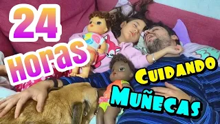 24 HORAS CUIDANDO a mis muñecas zarolakids