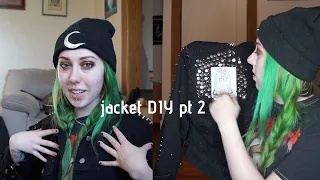 adding spikes + patches to my jacket (punk DIY pt. 2)