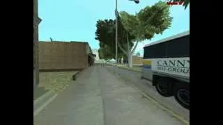 Вид автобуса со стороны в GTA san andreas! =D