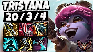 Tristana vs Jhin ADC [ QuadraKill ] Patch 14.10 Korea Grandmaster ✅