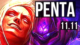 VLADIMIR vs MALZAHAR (MID) | Penta, 14/1/4, 1000+ games, Legendary | EUW Diamond | v11.11