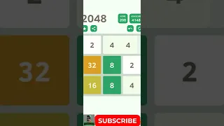 How To Beat 2048 (Best Strategy Tips For Beating 2048 Game Tile) | how to play 2048💚💙💜🤎