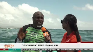 The Devastating Impact of An Oil Spill | Junior Quashie | Host: Kandace Jackson | Tobago Updates
