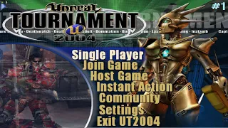 Unreal Tournament 2004 Longplay #1 (PC)