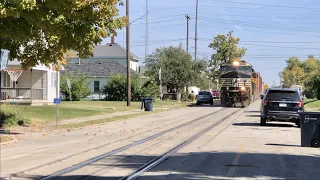 Fastest Street Running Trains in America!!  Elwood, Indiana & New Railroad Track Installed In Muncie