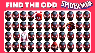 Find the ODD One Out - Spider-Man: Across the Spider-Verse Edition! Easy,Medium,Hard 30 Levels Quiz🕷