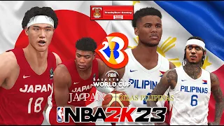 FIBA World Cup 2023 | Japan VS Gilas Pilipinas | NBA 2K23 PC Gameplay