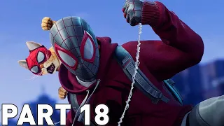 SPIDER-MAN MILES MORALES Walkthrough Gameplay Part 18 - Bodega Cat Suit (PS4 PRO)