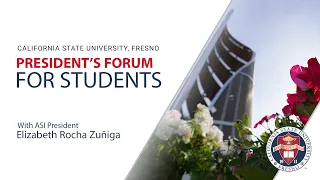 President's Forum for Students - Feb 2, 2021