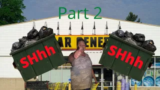 Secrets Dollar General doesnt want you to know Part 2 dumpster diving