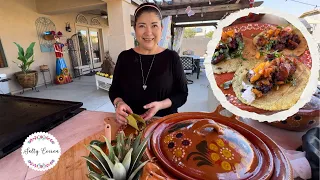 Tacos al Pastor Prepared on the Outdoor Blackstone Griddle