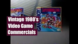 1980's Video Game Commercials Mega Collection | 1+ Hour of Video Game Nostalgia