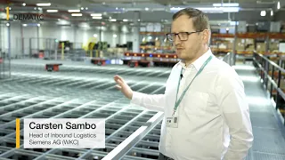 Siemens optimizes storage and warehouse space with AutoStore empowered by Dematic