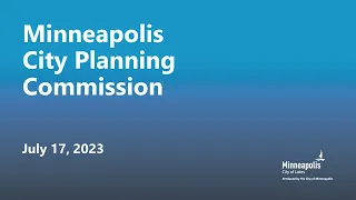 July 17, 2023 Planning Commission